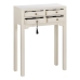 Console White Fir wood MDF Wood 63 x 26 x 85 cm