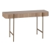 Console Dorato Naturale Ferro Legno MDF 120 x 40 x 73 cm