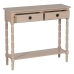 Console Bianco Legno di pino Legno MDF 90 x 30 x 81 cm