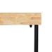 Console Black Natural Wood Iron MDF Wood 98 x 32 x 80,5 cm