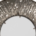 Oglindă de perete Auriu* Geam Fier 76,5 x 7 x 76,5 cm
