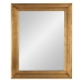 Specchio da parete Dorato Cristallo Legno di pino 78 x 98 cm