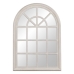 Espejo de pared Blanco Cristal Madera de Paulonia Ventana 73,7 x 3,6 x 104 cm