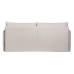 Soffa Beige Polyester linne 210 x 93 x 95 cm