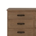 Credenza PAUL Nero Naturale 120 x 41 x 77 cm