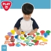 Juego de Plastilina PlayGo Dinosaurios (6 Unidades)