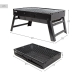 Barbecue Portatile Aktive Rettangolare Nero Acciaio 40 x 20 x 28 cm