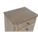 Smykkestativ Home ESPRIT Natur Spejl Træ MDF 37 x 28 x 91,5 cm