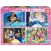 4 kirakós szett Disney Princess Educa 17637 380 Darabok