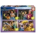 Komplet 4 puzzle sestavljank Educa Disney