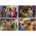 Komplet 4 puzzle sestavljank Educa Disney