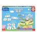 Oktató Játék Peppa Pig SuperPack 4 in 1 Educa Többszínű (Spanyol)