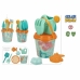 Set de jucării de plajă Colorbaby Queen of Sea 27 cm Ø 18 cm