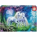 Puslespil Educa Unicorns In The Forest 500 Dele 34 x 48 cm