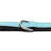 Hundehalsband Gloria 30 cm Polsterung Leder Blau