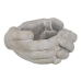 Blumentopf Grau Zement Hand 24 x 22 x 12 cm