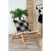 Křeslo DKD Home Decor Bílý PVC Teak (65 x 80 x 68 cm)