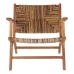 Armchair DKD Home Decor 70 x 78 x 68 cm Natural Teak Alpino