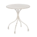 Side table Cream Iron 70 x 70 x 75 cm