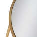 Malý postranní stolek Zlatá Železo Zrcadlo 48,5 x 43,5 x 66 cm