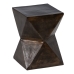 Lille serveringsbord Bronze Aluminium 30 x 30 x 41 cm