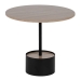 Table Basse Noir Naturel 50 x 50 x 45 cm