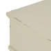 Comodino Bianco Legno di abete DMF 51 x 32 x 66 cm