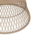 Stolik Beżowy Żelazo Rattan 70 x 70 x 39,5 cm