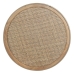 Hoofdtafel Beige Ijzer Rotan 70 x 70 x 39,5 cm