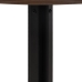 Table Noir Naturel Bois MDF 80 x 80 x 75 cm