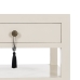 Ночной столик ORIENTE Белый Деревянный MDF 50 x 40 x 66 cm