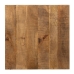 Tischplatte karriert Beige Mango-Holz 70 x 70 x 3 cm