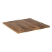 Table top Hranatý Béžový mangové dřevo 80 x 80 x 3 cm