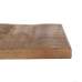 Tischplatte karriert Beige Mango-Holz 70 x 70 x 3 cm