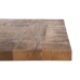 Table top Squared Beige Mango wood 80 x 80 x 3 cm