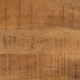 Table top Squared Beige Mango wood 80 x 80 x 3 cm