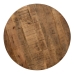 Blat stołu Beżowy Drewno mango 80 x 80 x 3 cm Okrągły Nieregularny