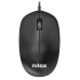 Mouse Nilox MOUSB1012 Schwarz