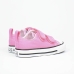 Detské vychádzkové topánky Converse Chuck Taylor All Star Velcro Ružová