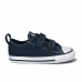 Ténis Casual Criança Converse Chuck Taylor All Star Azul Marinho Velcro