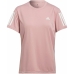 Camiseta de Manga Corta Mujer Adidas Talla M (Reacondicionado A)