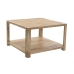 Mesa de Centro DKD Home Decor Marrón claro Madera de mango 76 x 76 x 45 cm