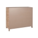 Cassettiera Home ESPRIT Nero Naturale Metallo Abete Cottage 110 x 40 x 92,5 cm