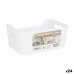 Multi-purpose basket Dem White 19 x 13,5 x 8 cm (24 Units)