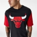 Camisola de Manga Curta Homem New Era NBA Colour Insert Chicago Bulls Preto