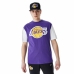 Moška Majica s Kratkimi Rokavi New Era NBA Colour Insert LA Lakers Vijoličasta