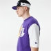 Ανδρική Μπλούζα με Κοντό Μανίκι New Era NBA Colour Insert LA Lakers Μωβ