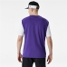 Heren-T-Shirt met Korte Mouwen New Era NBA Colour Insert LA Lakers Paars