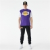 Ανδρική Μπλούζα με Κοντό Μανίκι New Era NBA Colour Insert LA Lakers Μωβ