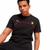 Herren Kurzarm-T-Shirt Puma Ferrari Race Schwarz